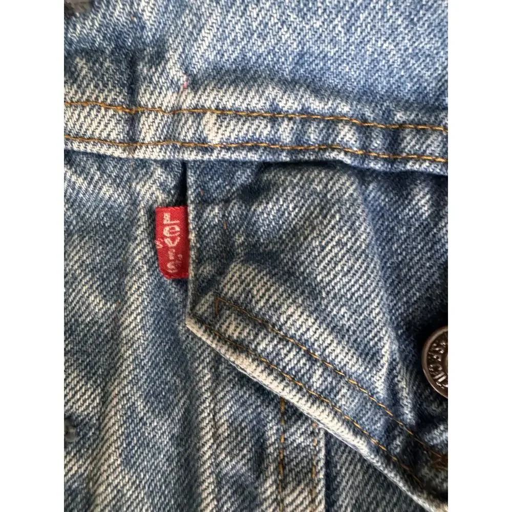 Vintage 80s Levis 70506 Denim Jacket 40 Made in USA Workwear Denim